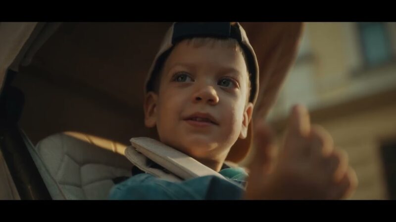 Still from the Nuna / BMW commercial, directed by Bart Timmer